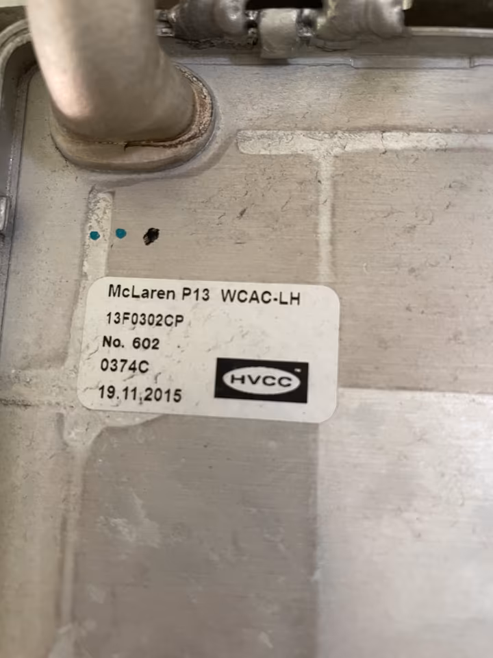 Intercooler McLaren 570s left right - Image 2