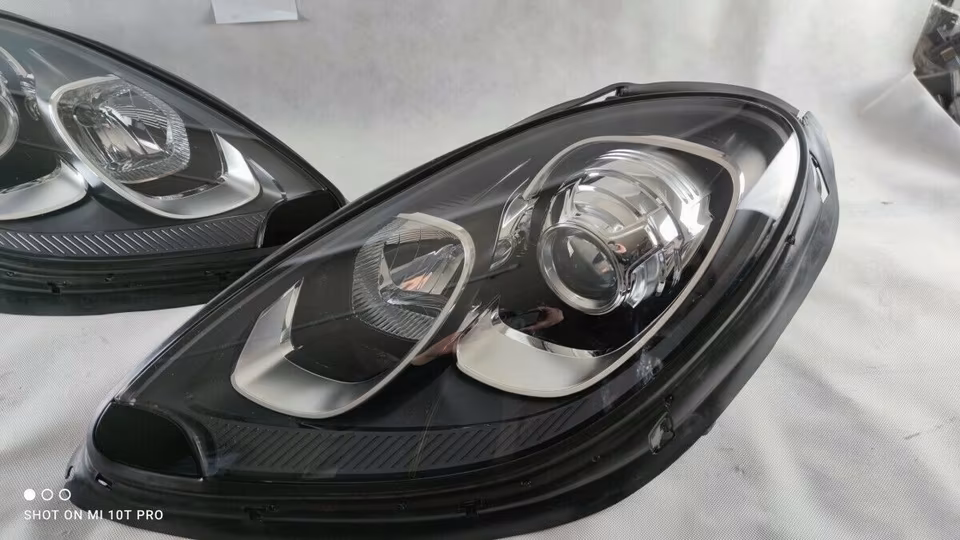 PORSCHE MACAN HEADLIGHTS LEFT RIGHT GLASS 95B - Image 8