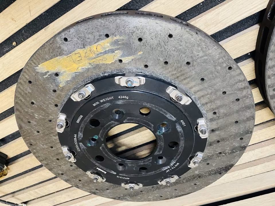 Aston Martin Vanquish Ceramic Brake Disc Front CD332C026AA - Image 3