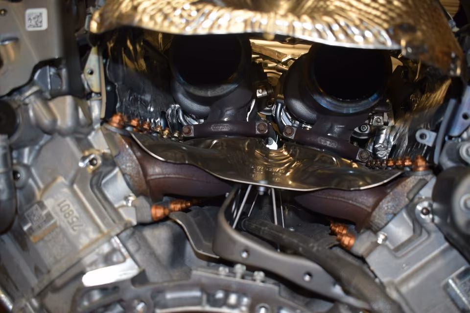 Mercedes Complete Engine Engine GLC63 AMG M177 177 - Image 3