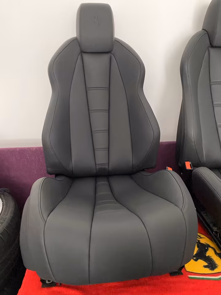 Ferrari 458 Full Leather Electric Seats (Black) - Image 3