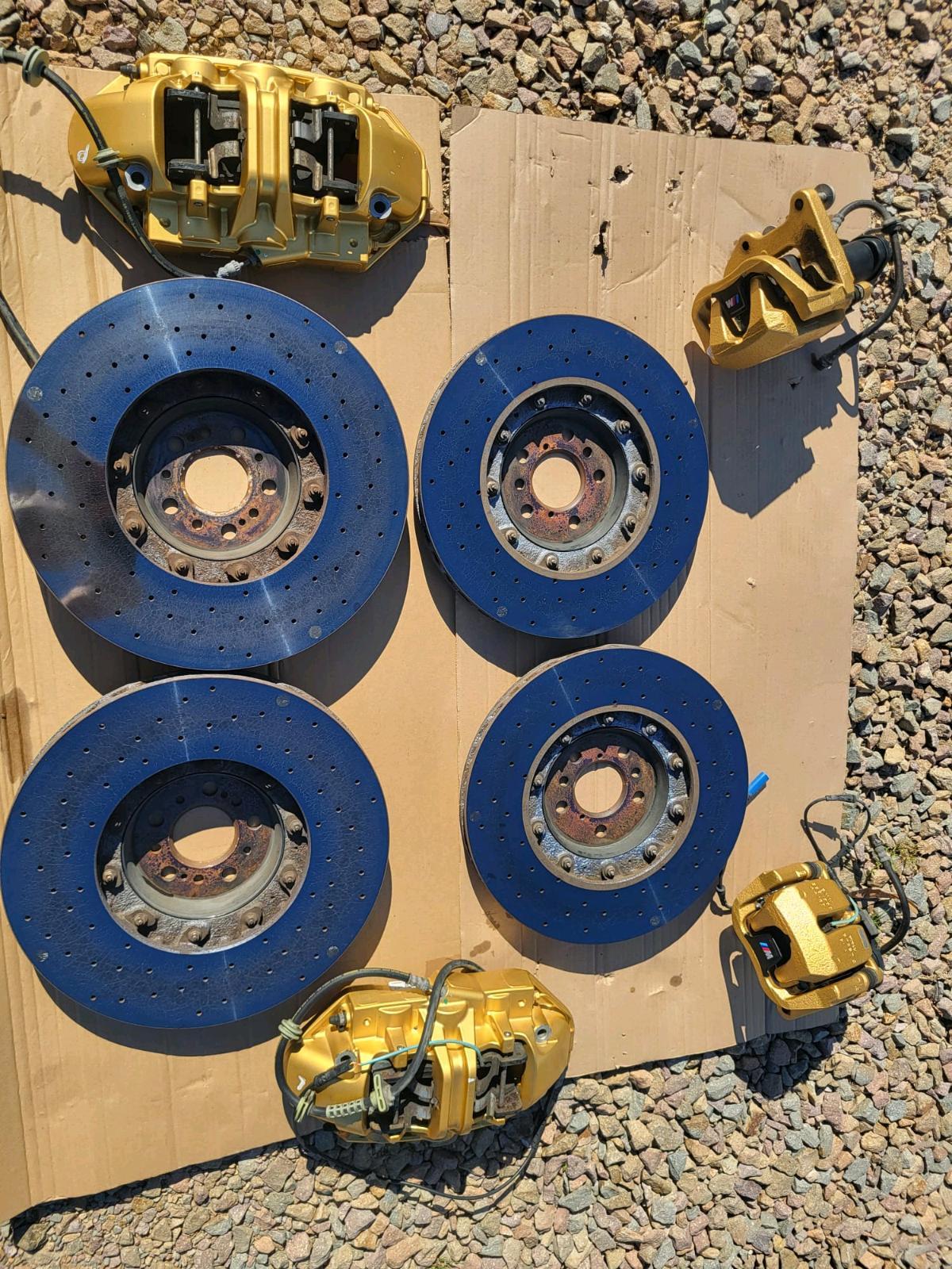 OEM BMW M Carbon Ceramic Brake Kit