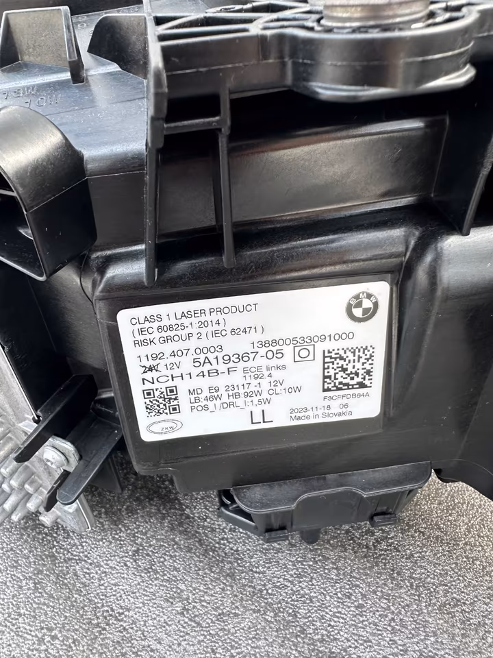 BMW M3 M4 G80/G82/G83 Laser LED Headlight Set 5A19367/9851042 - Image 5