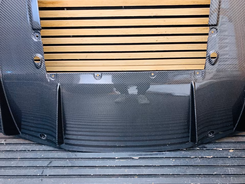 McLaren 720s Carbon Diffuser Rear Bumper 14A3151CP-CFG - Image 5