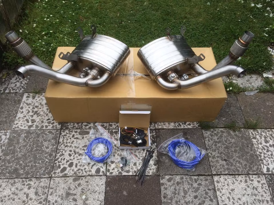 PORSCHE 911 997 Carrera sports exhaust exhaust NEW