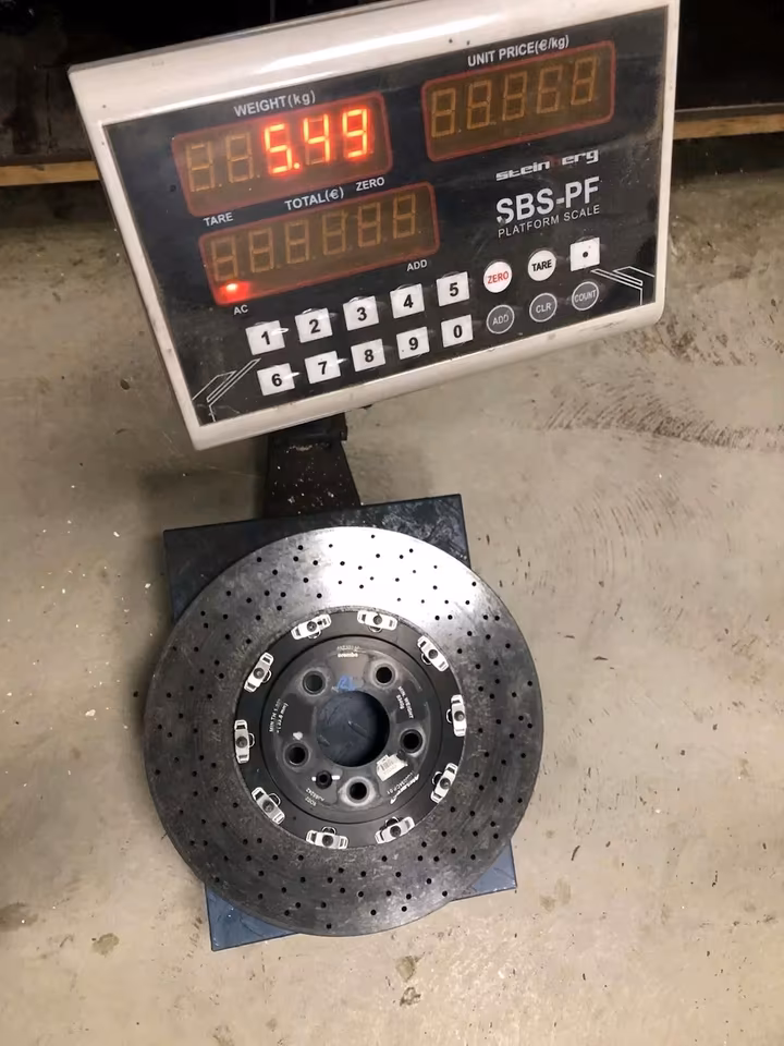 MCLAREN 600LT 720S ceramic brake kit - Image 5