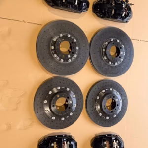 PORSCHE 911 TURBO S 992 CERAMIC BRAKE BRAKE CALIPERS BLACK