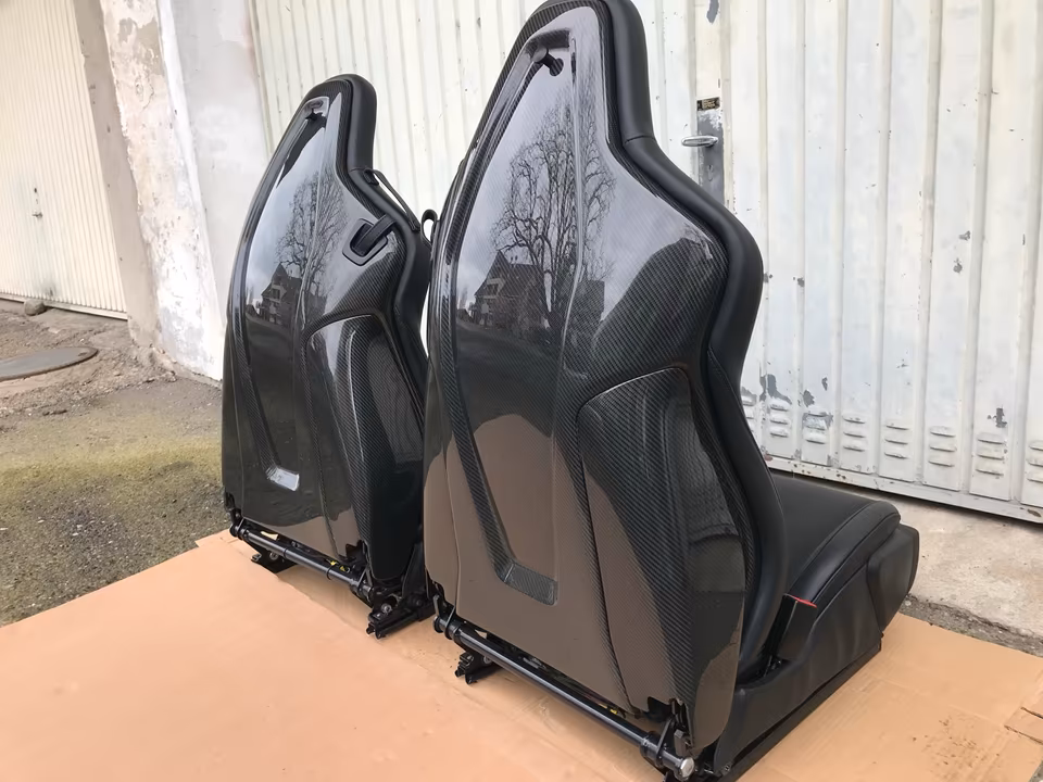 McLaren 675LT 650S Seats Driver's Seat Passenger Seat Carbon Leather - Image 7