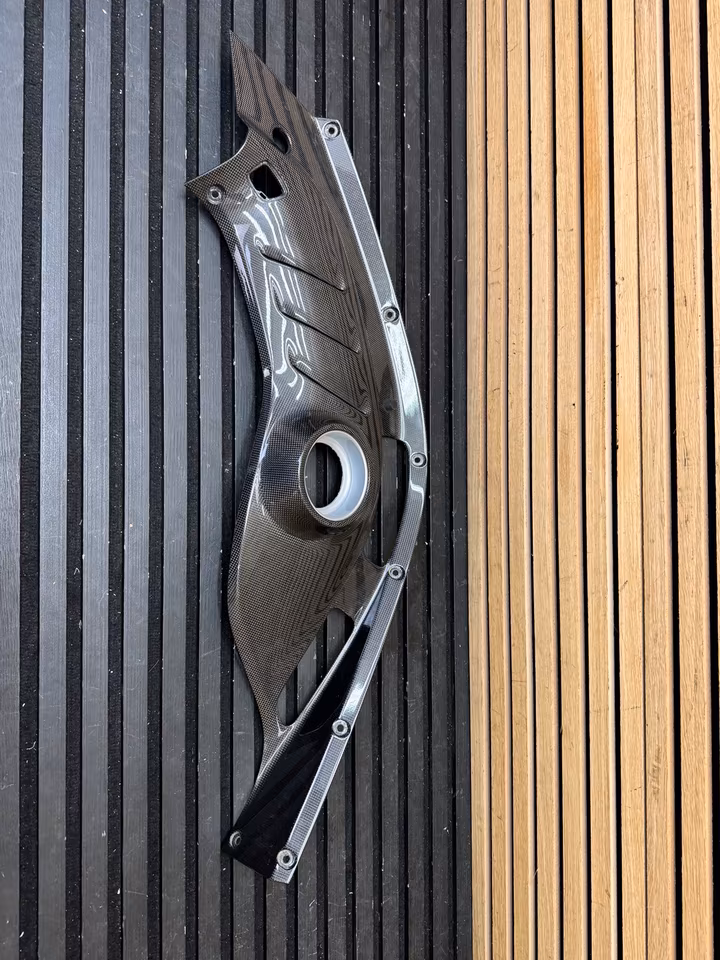 Ferrari 296 Carbon Cover Engine Left 777307 - Image 2