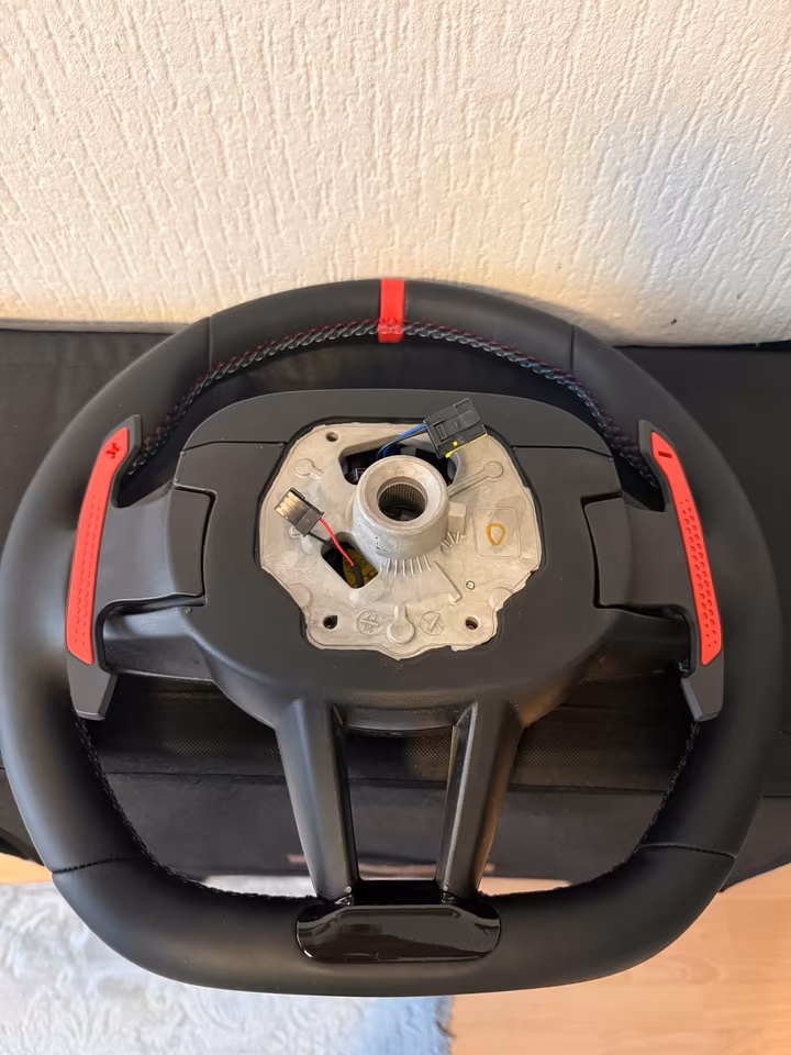 NEW BMW M Performance Steering Wheel Genuine Leather & Real Carbon - Image 3