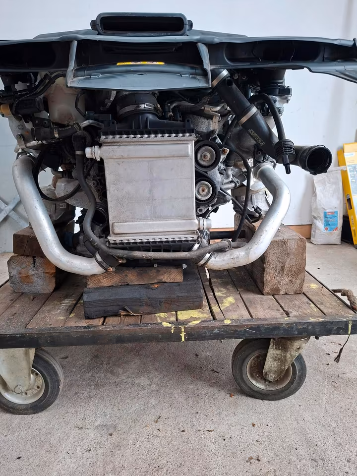 Engine Mercedes C43 AMG 3.0i v6 Bi-Turbo code M 276.823 - Image 5