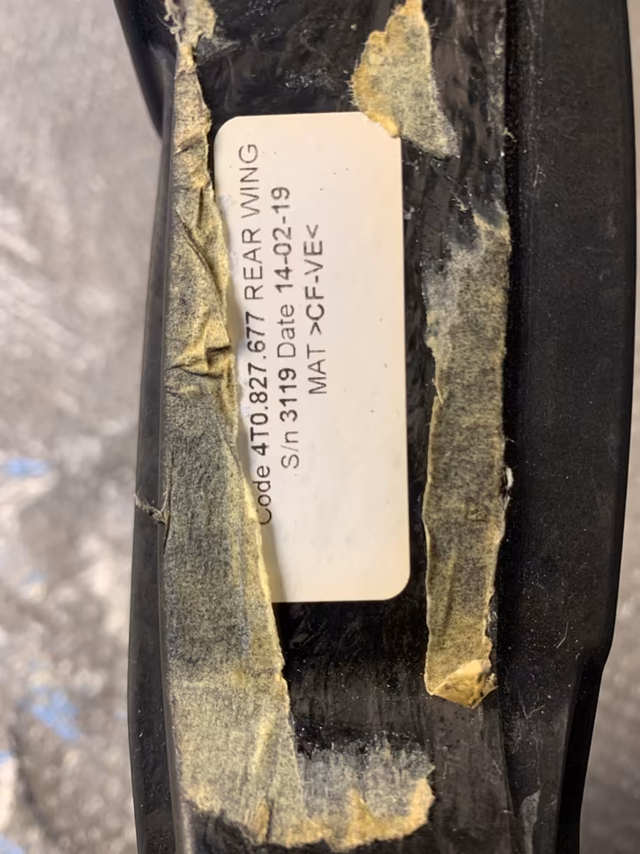 Lamborghini HURACAN Performante Rear Bumper Carbon forged - Image 2