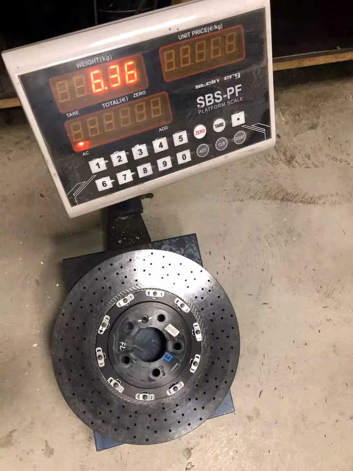 MCLAREN 600LT 720S ceramic brake kit - Image 11