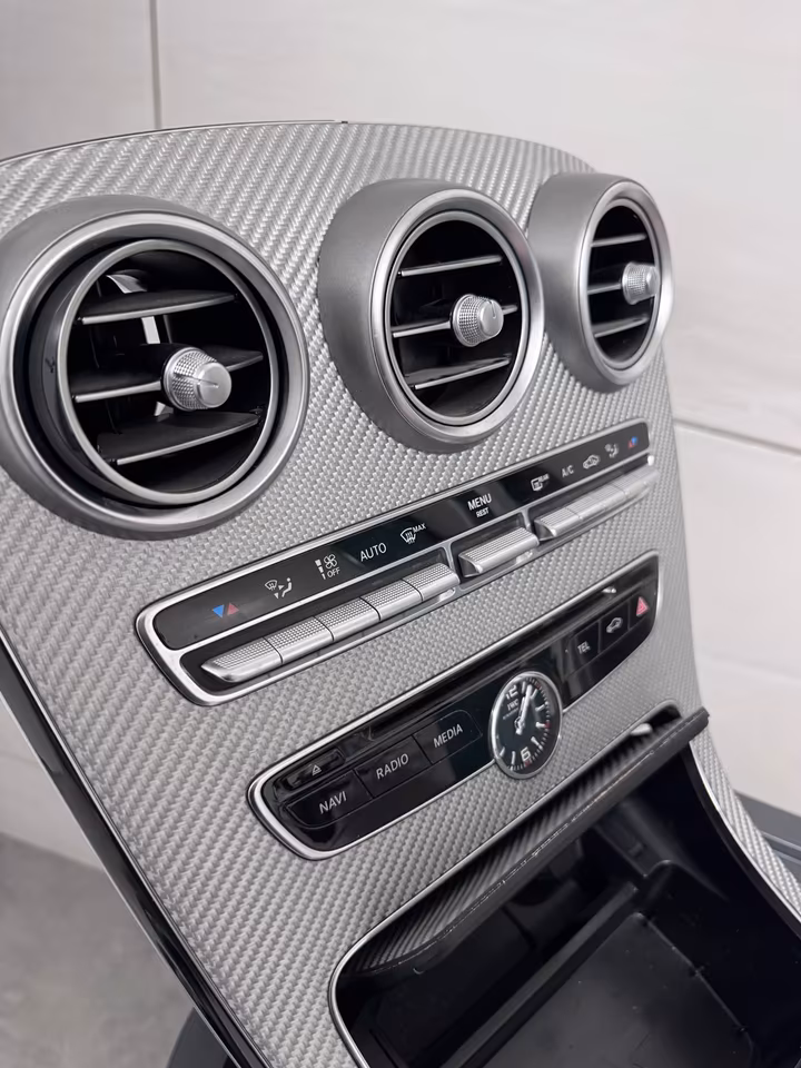 Mercedes Benz W205 center console with IWC Schaffenhausen C63 C43 - Image 9