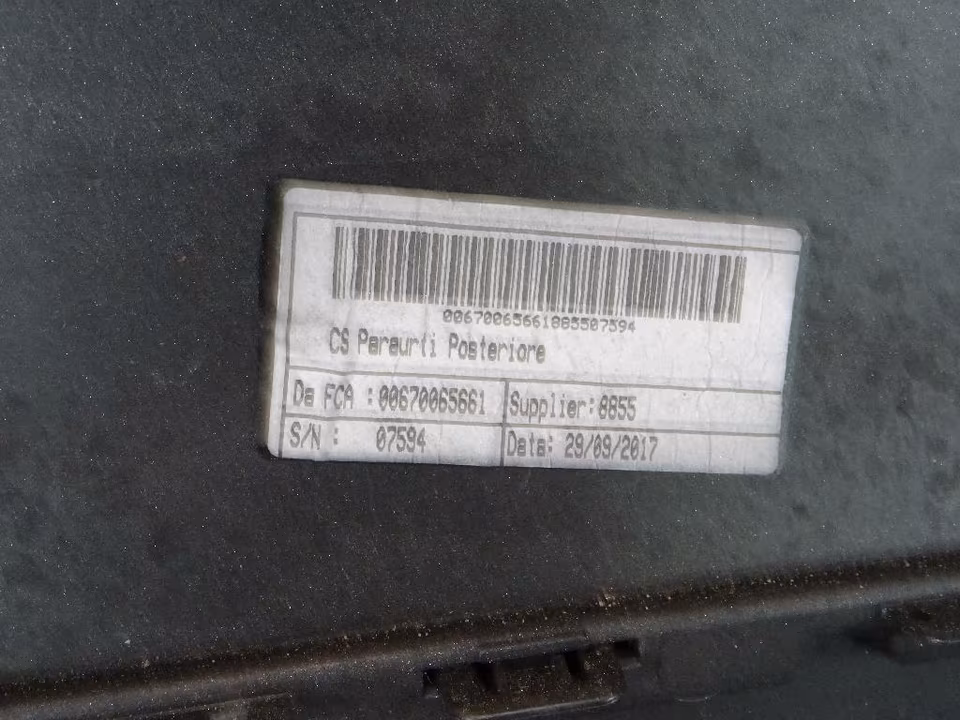 Maserati Levante Bumper Rear Bumper from 2016 PDC - Image 3