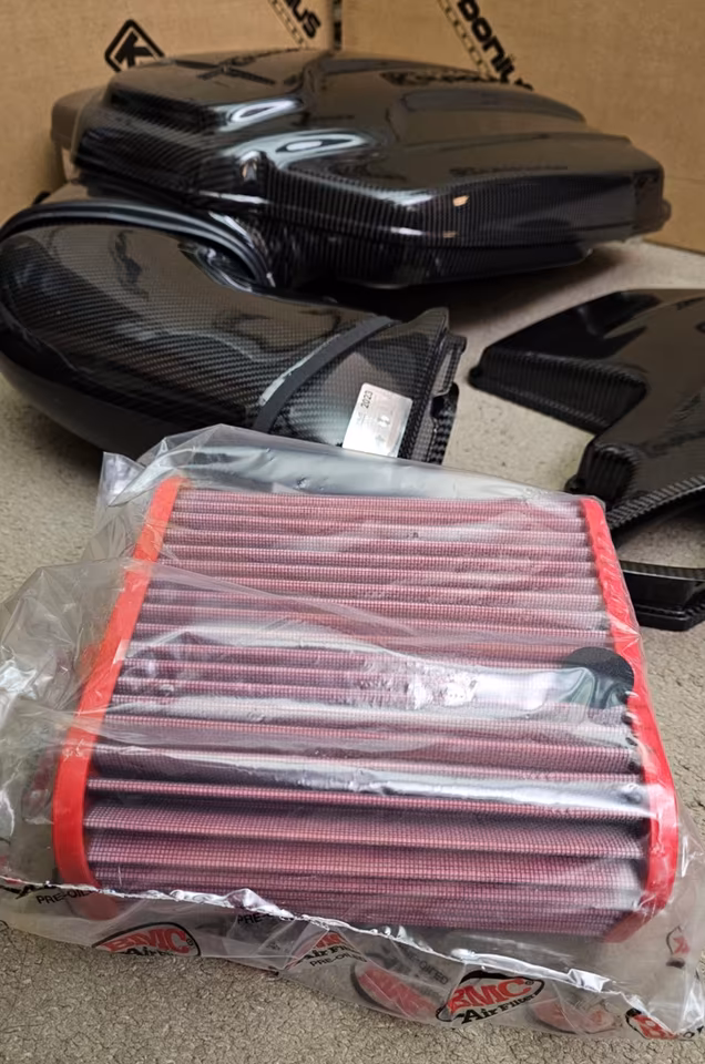 Air Filter Box Airbox Carbon for BMW e92 M3 e82 1M - Image 4