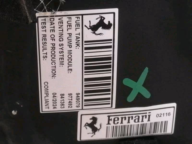 FERRARI PUROSANGUE F175 Fuel Tank - Image 5