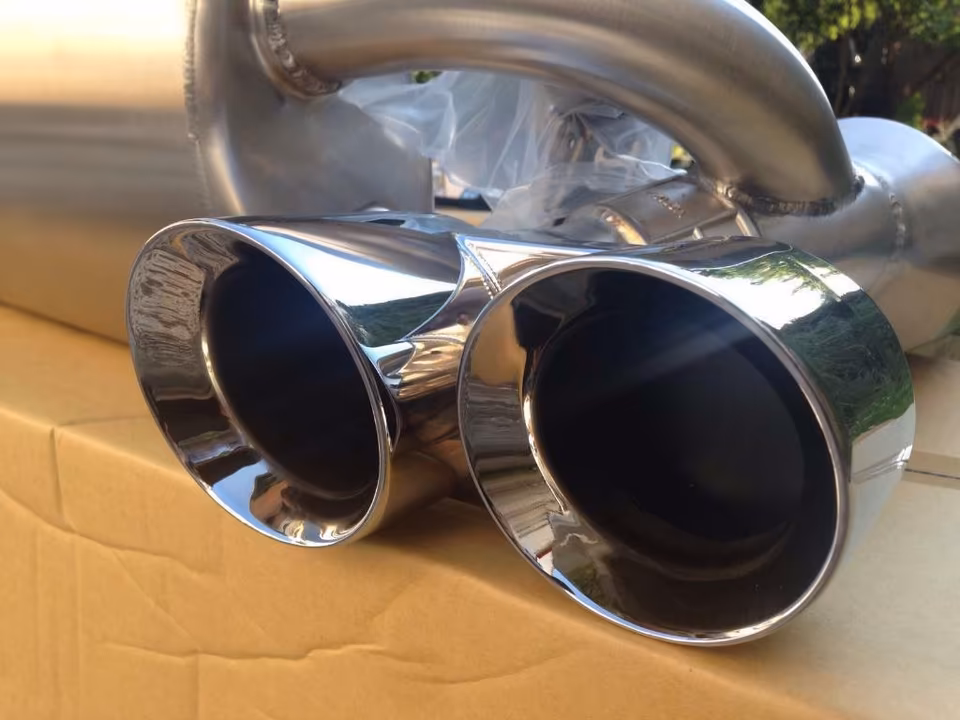 PORSCHE 911 996 Turbo Sport Exhaust 200 Zeller Sport Exhaust System - Image 7