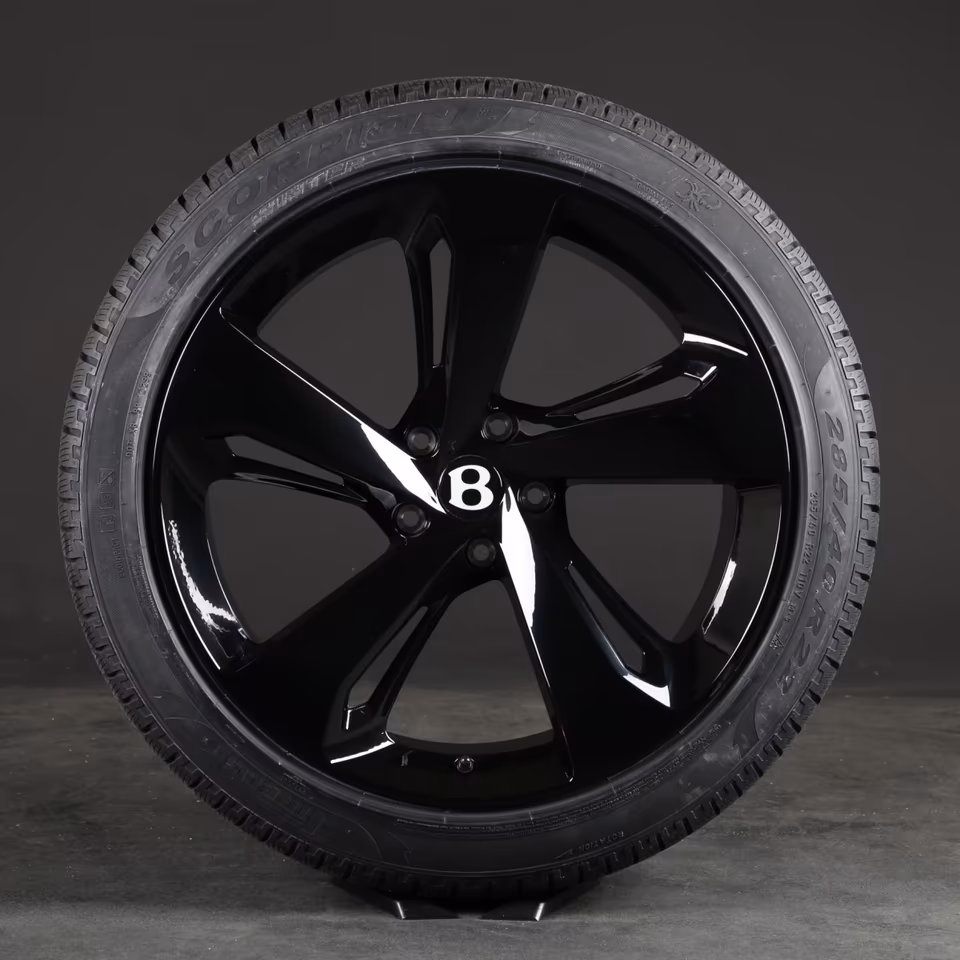 Original 22 Inch Winter Wheels Bentley Bentayga 4V 36A601025D Rim - Image 4