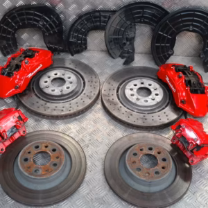 Maserati Levante brakes brake system brake red calipers discs