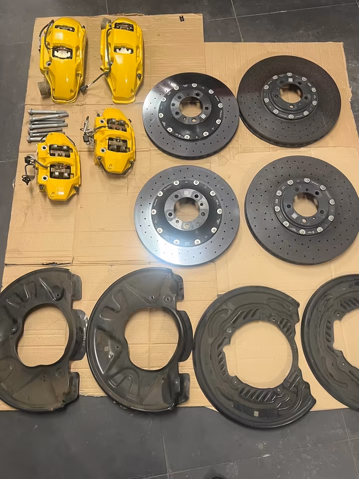 PORSCHE CAYENNE TURBO 9Y CERAMIC CERAMIC BRAKE SYSTEM