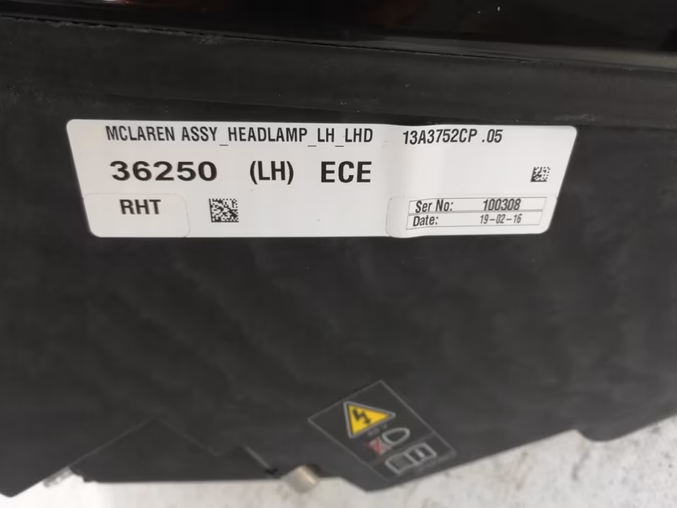 MCLAREN 570S 570GT FULL LED LEFT HEADLIGHT - Image 4