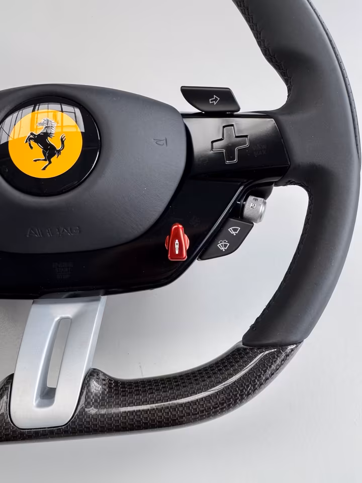 Ferrari Purosangue Lenkrad Carbon LED Steering Wheel Volante - Image 5