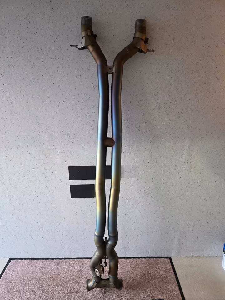 Akrapovic SAGA Titanium Carbon Porsche Panamera Turbo GTS Hybr. ECE - Image 15