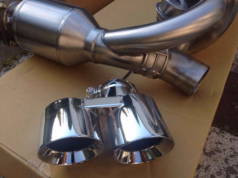 PORSCHE 911 996 Turbo Sport Exhaust 200 Zeller Sport Exhaust System - Image 20