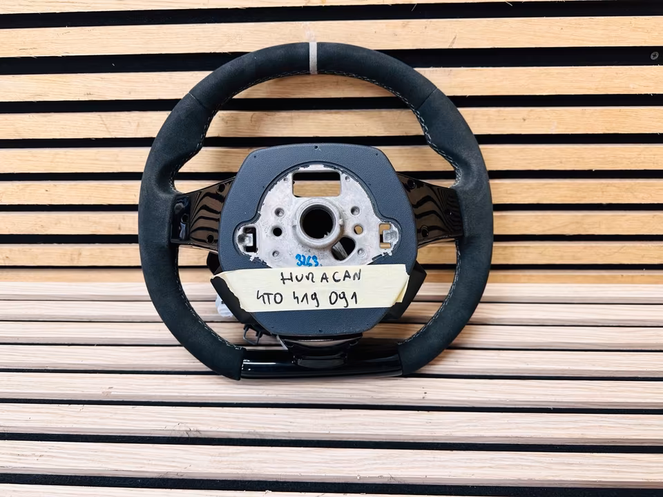 Lamborghini HURACAN Performante Steering Wheel alcantara 4T0419091 - Image 2