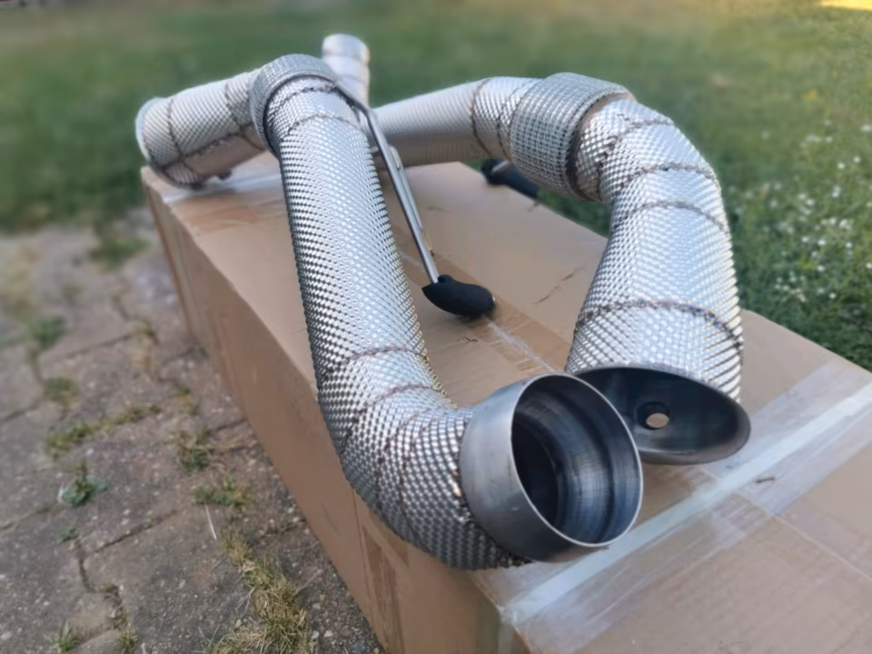 Cat Replacement Pipes McLaren 570 570S Sport Exhaust Exhaust Stainless Steel - Image 3