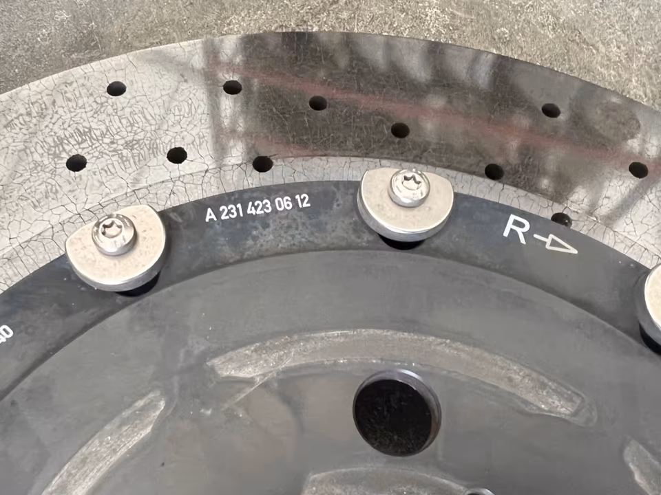 MERCEDES AMG GTR GT 190 CERAMIC CERAMIC BRAKE SYSTEM BRAKE - Image 3