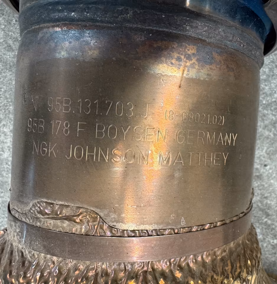 Porsche Macan S 2022 Catalytic Converter 95B254850 G - Image 5