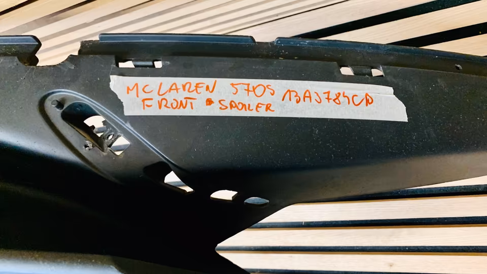 McLaren 600LT Front Bumper Spoiler 13A3784CP - Image 5