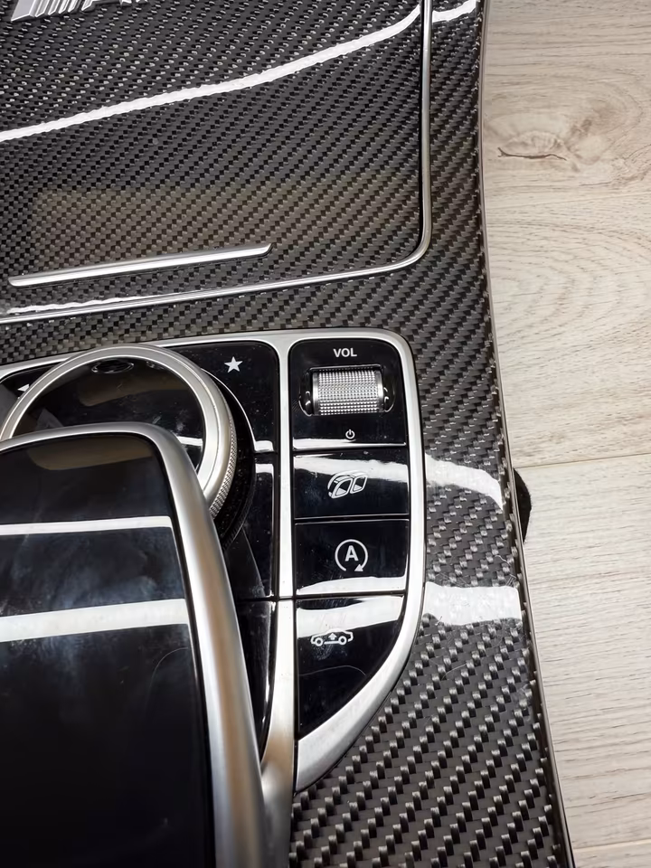 MERCEDES AMG Center Console Carbon W205 C63 GLC63 - Image 6