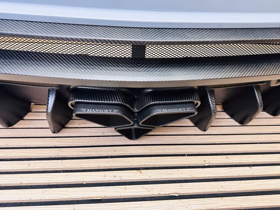 Lamborghini Urus Mansory Diffuser Rear Bumper Carbon New - Image 16