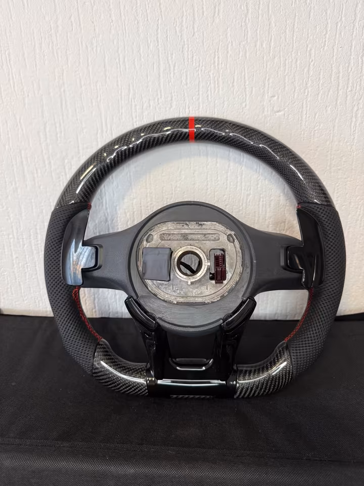 Mercedes-Benz AMG Steering Wheel Performance Carbon Leather - Image 3