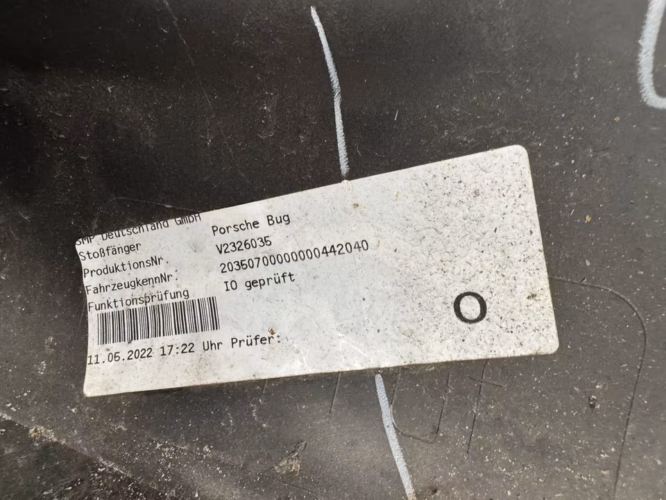 Porsche 992 GTS Sport Design Front Bumper with PDC - Image 3