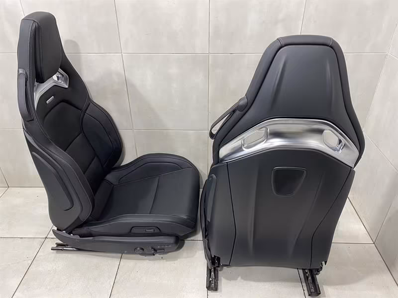 MERCEDES GTR C190 R190 AMG GTR GTC Seat Sitz RECARO LEATHER - Image 4