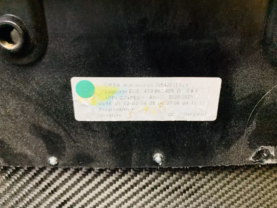 Lamborghini Huracan Evo RWD Bumper Bianco Icarus - Image 5