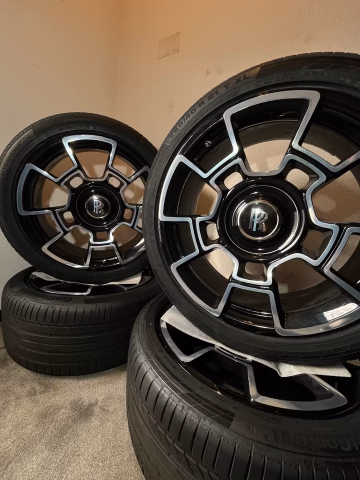 21 Inch Full-Carbon Rolls-Royce Ghost "Family" Complete Wheel Set - Image 7