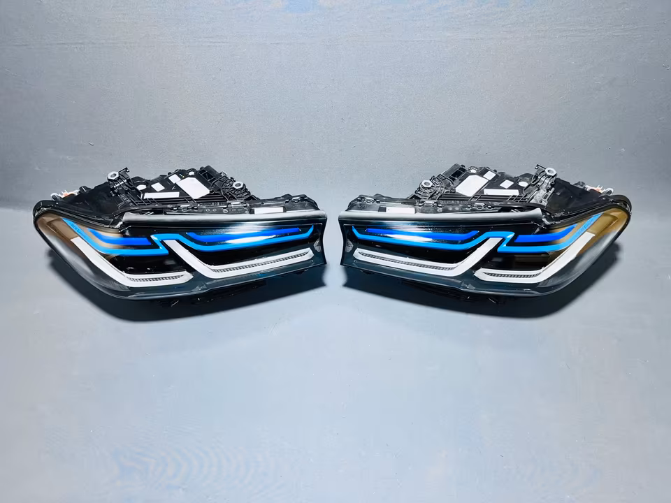 BMW 5 Series G30 G31 M5 F90 LCI Laser Headlight black shadow line - Image 9