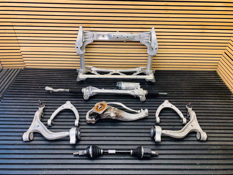 Bentley GT GTC Engine Mount Steering Knuckle Control Arm 971407246L - Image 9