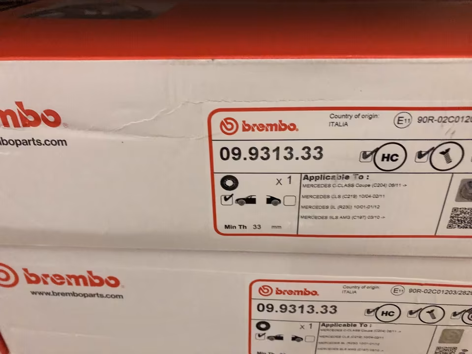 Brembo Brake Kit for Mercedes AMG GT SL CLS AMG C Class 390mm - Image 2