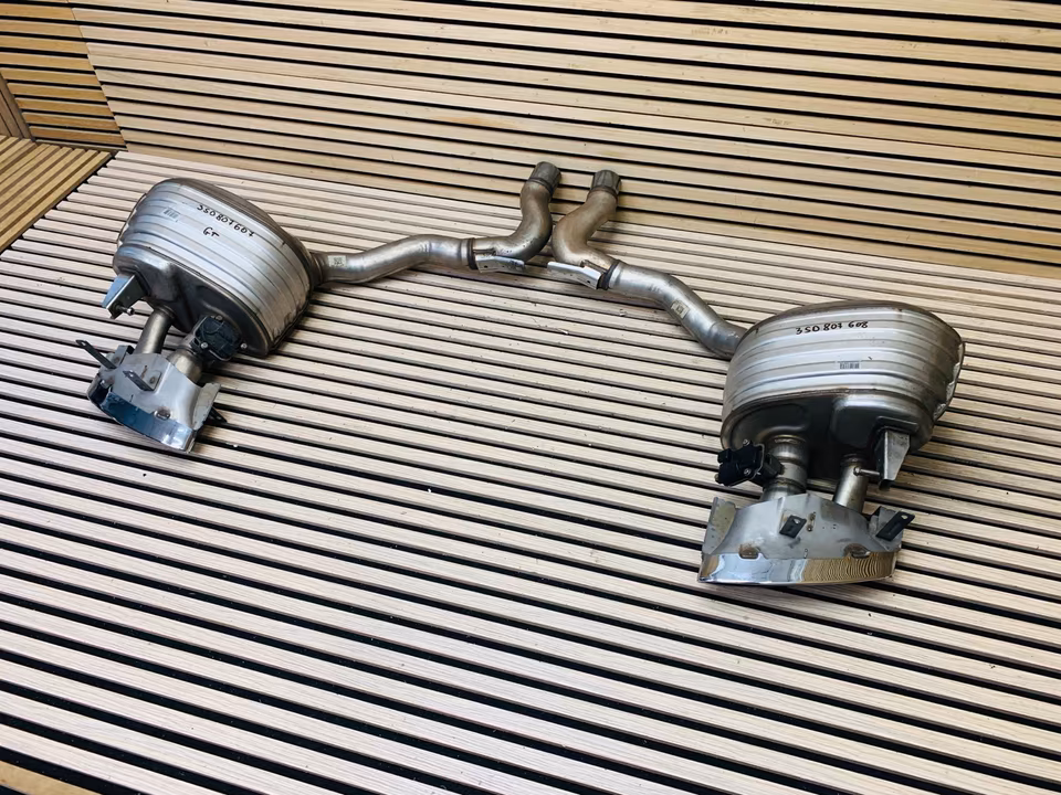 Bentley Continental GT Exhaust System Exhaust Tailpipes 3SD807607 - Image 12