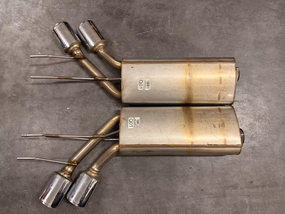 Mercedes G63 AMG exhaust system W463 2017 as good as new G Class