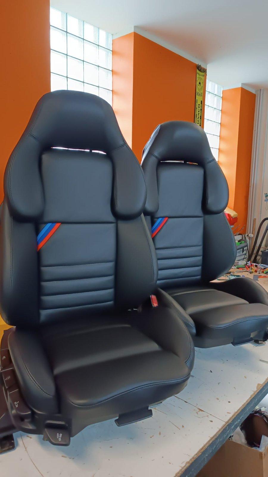 BMW E36 M3 Sport Seats – Fully Rebuilt Pair - Image 8
