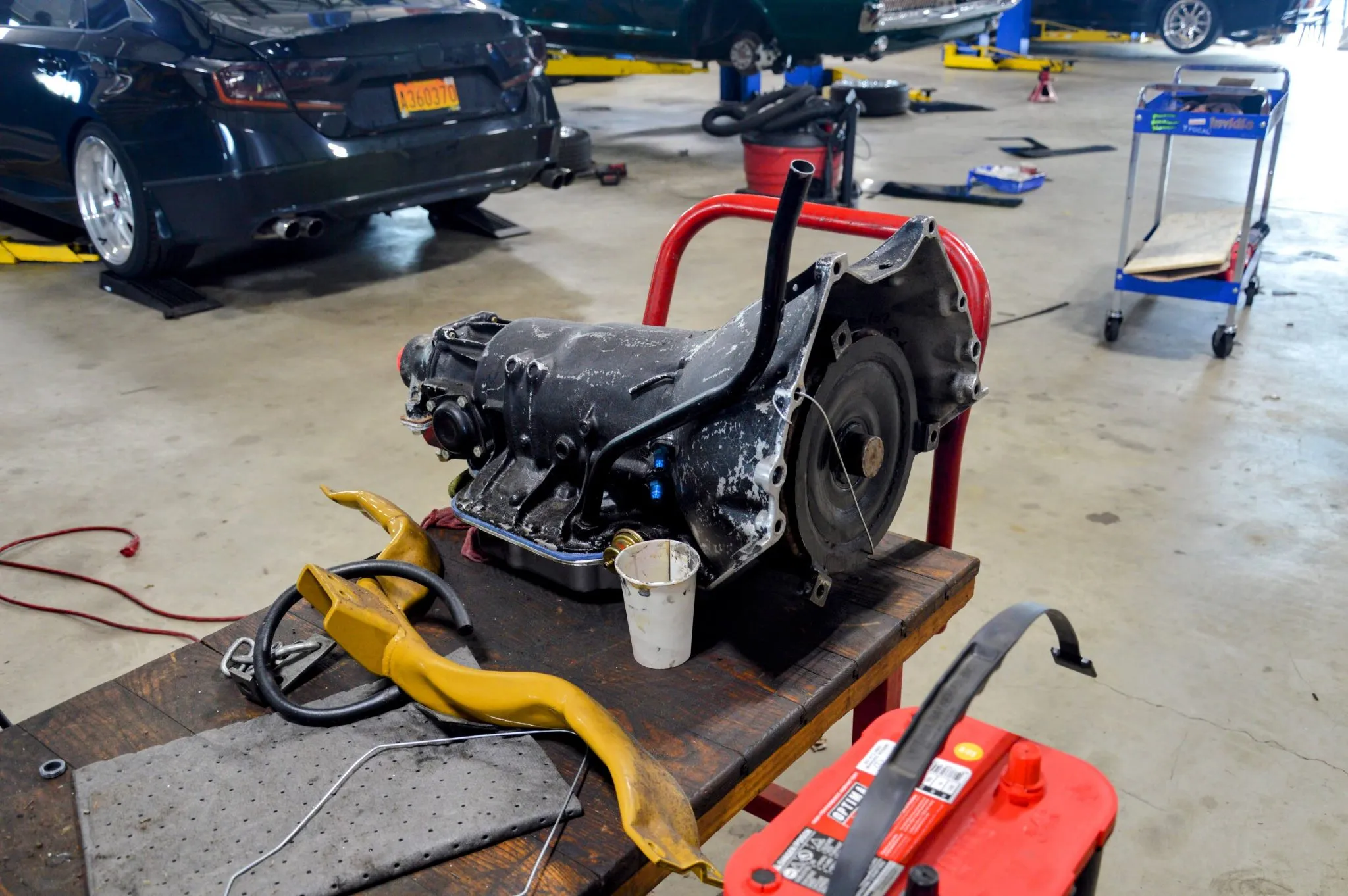 495ci Pontiac Stroker V8 and TH400 Automatic Transmission - Image 4