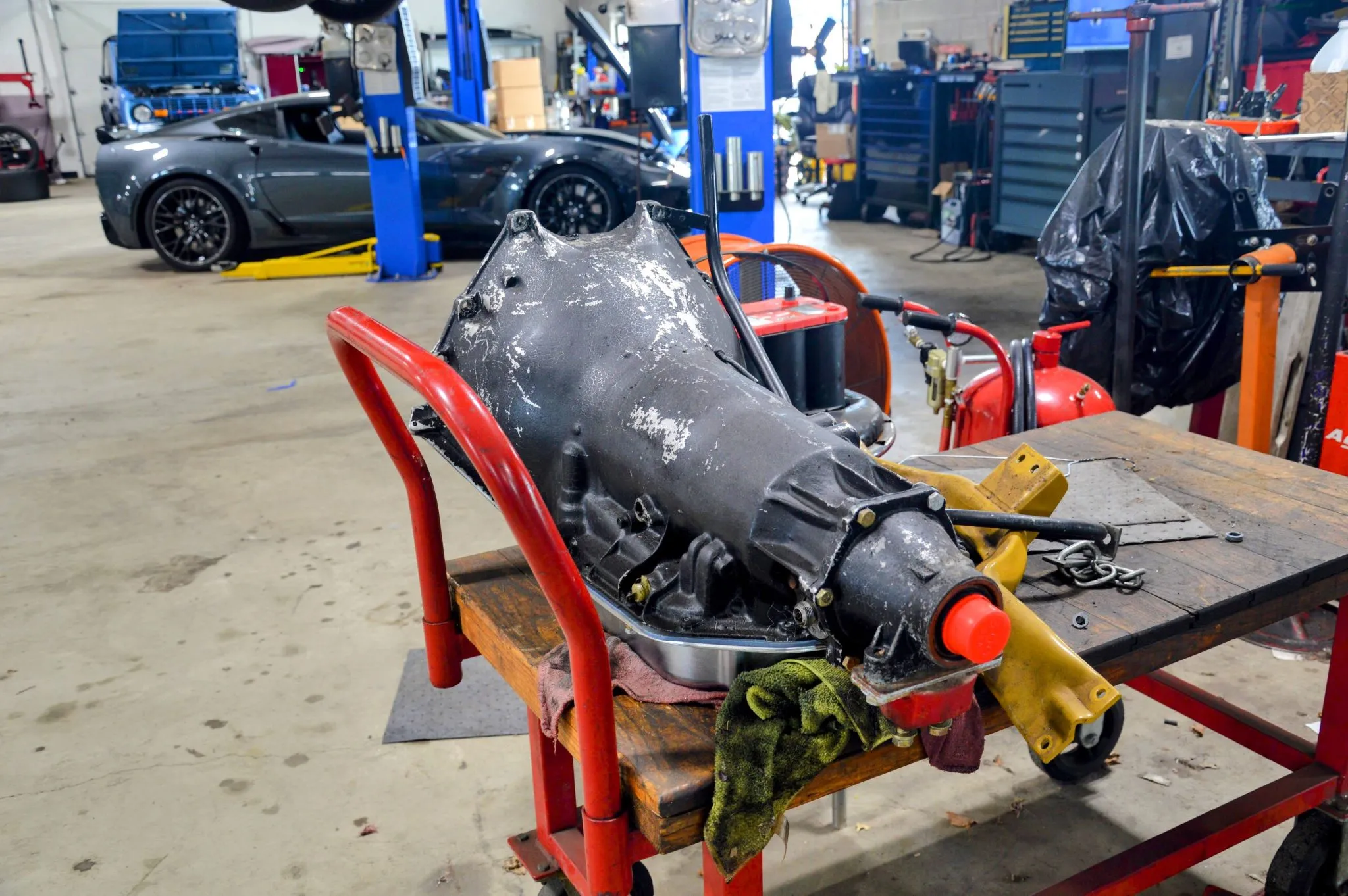 495ci Pontiac Stroker V8 and TH400 Automatic Transmission - Image 3