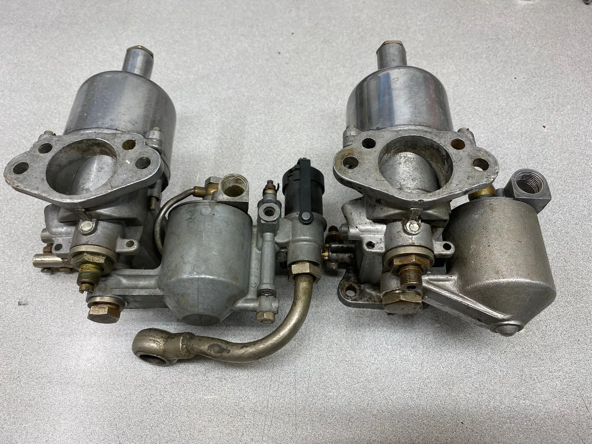 Pair of S.U. H6 Carburetors for Jaguar XK120 - Image 14